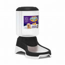 Comedouro Automático Truqys Pets Preto com Galão 1 kg