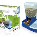 Bebedouro e Comedouro Chalesco Dual Pet