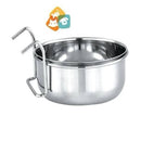 Comedouro Chalesco Inox para Pássaros 300 ml